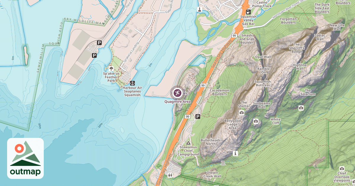 Map of Quagmire Area