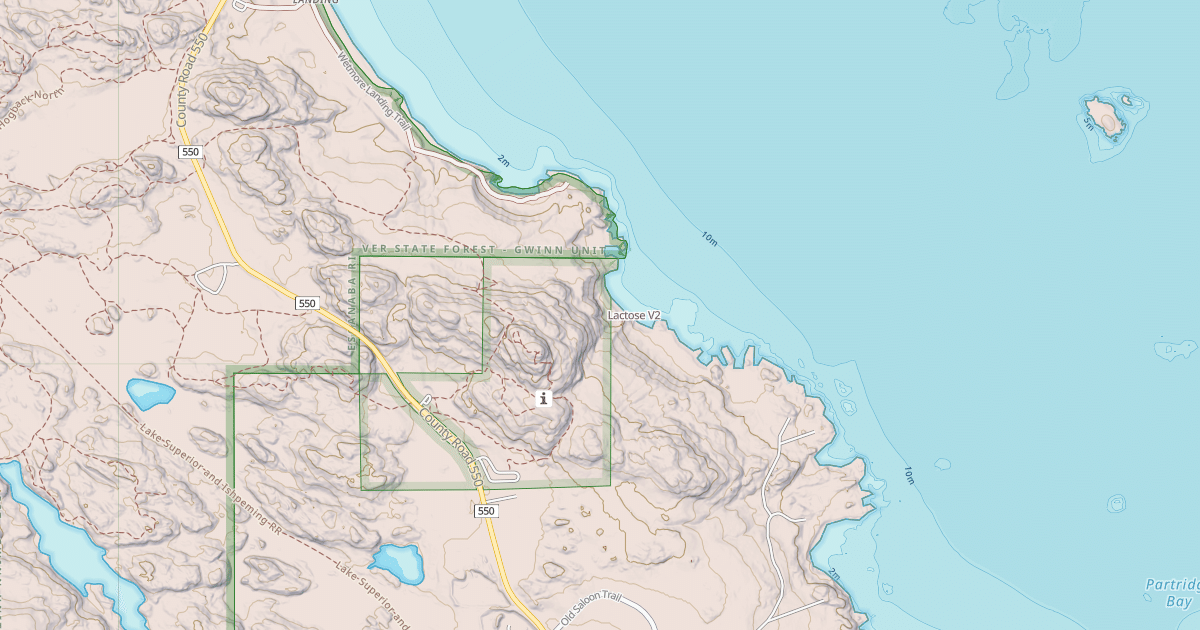 Map preview of Lactose