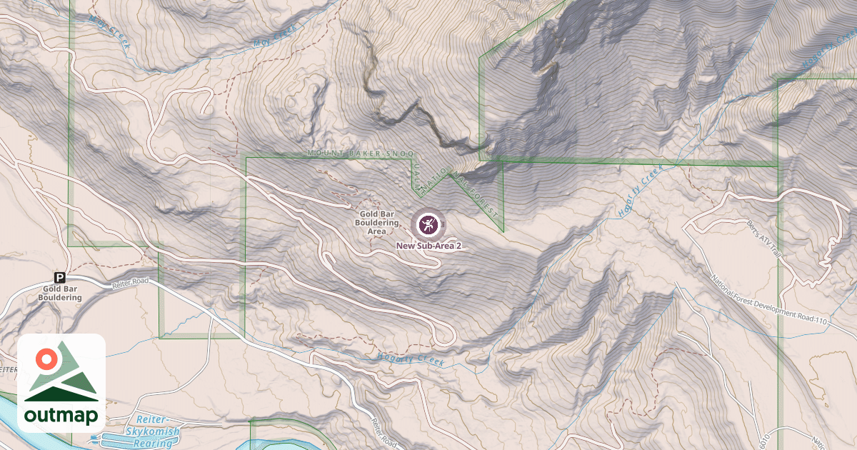 Map of New Sub-Area 2
