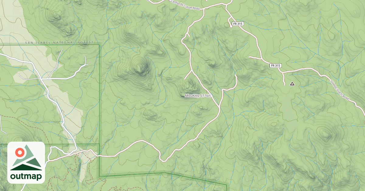 Map of Miss Kitty
