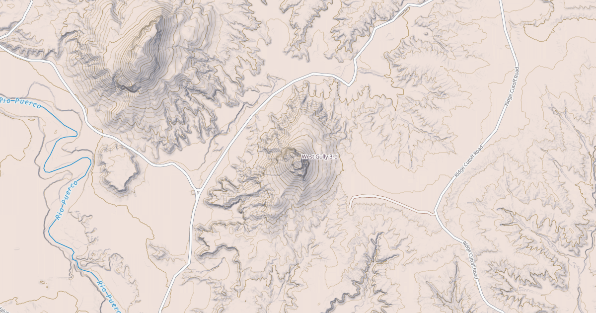 Map preview of West Gully