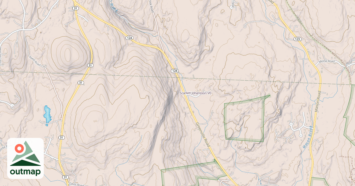 Map of Scarlett Johansson