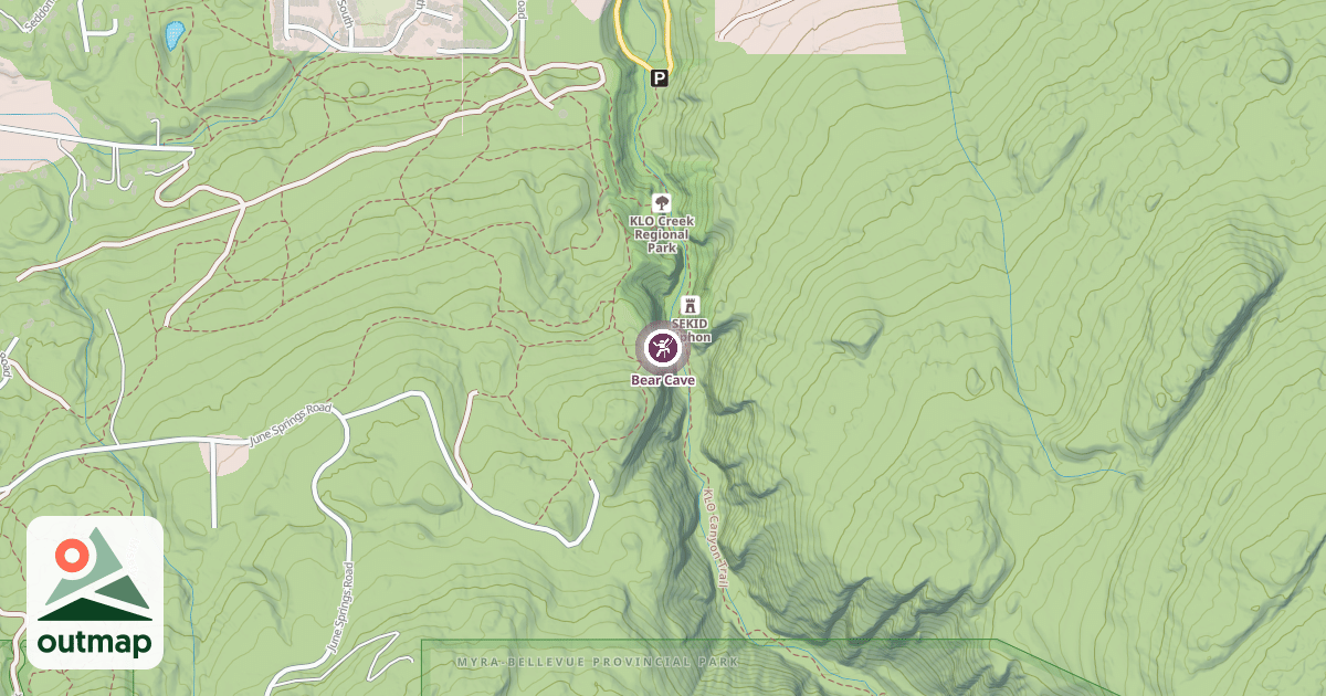 Map of Bear Cave