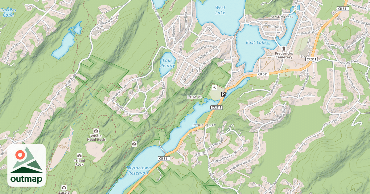 Map of L.D.M.