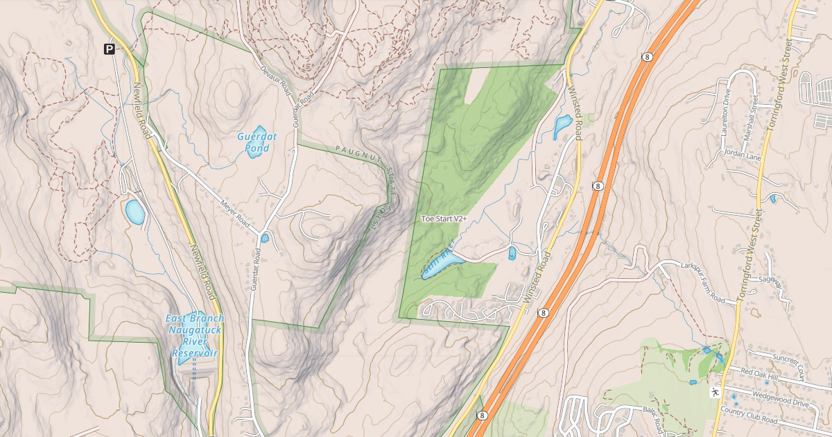 Map preview of Toe Start
