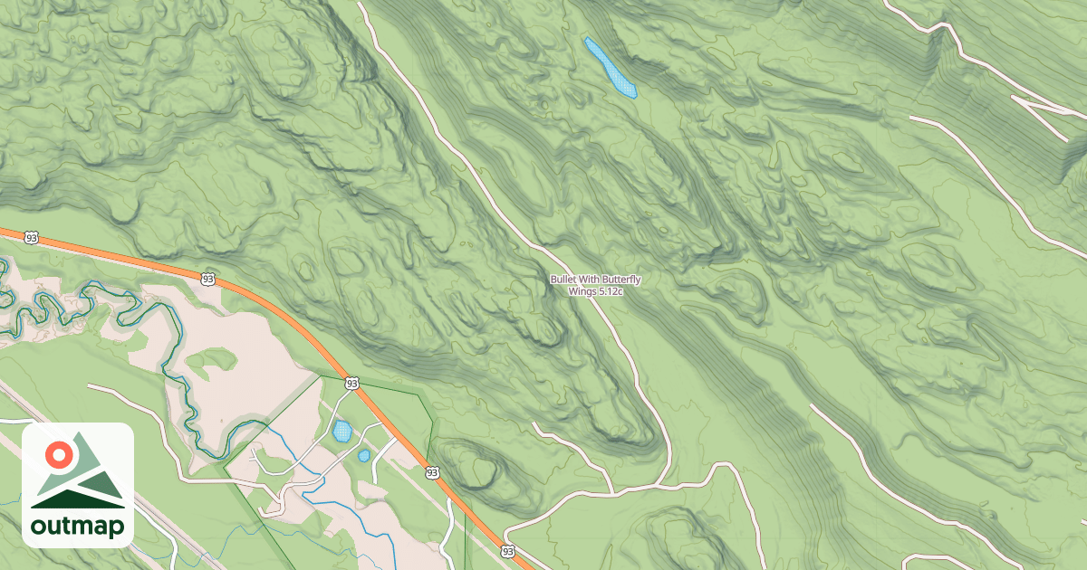 Map of Bullet With Butterfly Wings