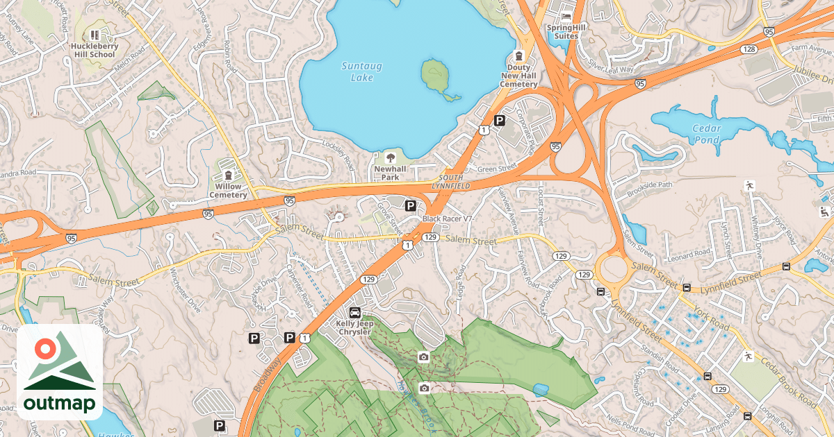 Map of Black Racer