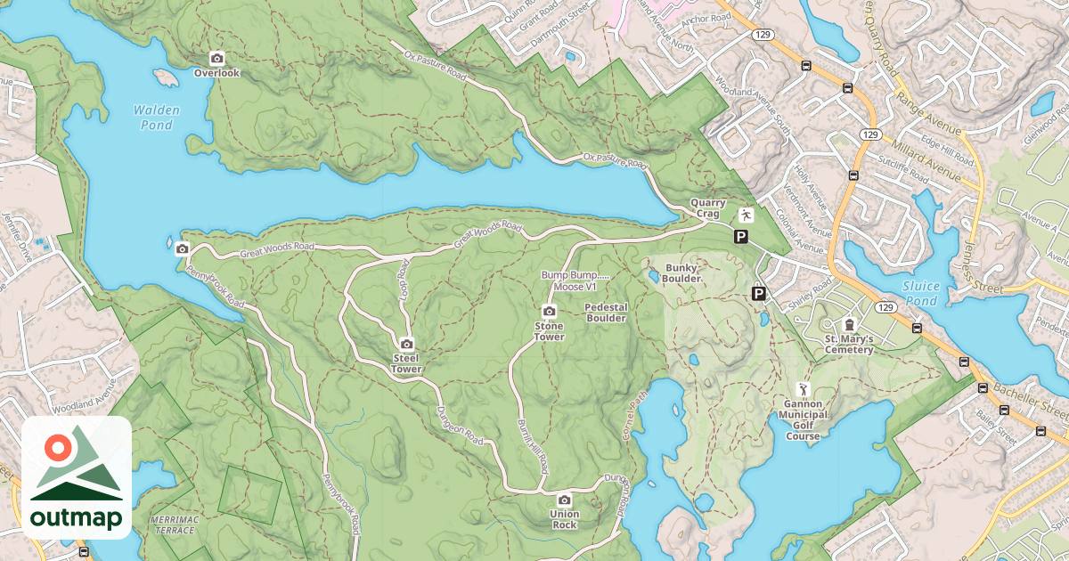 Map of Bump Bump.....  Moose