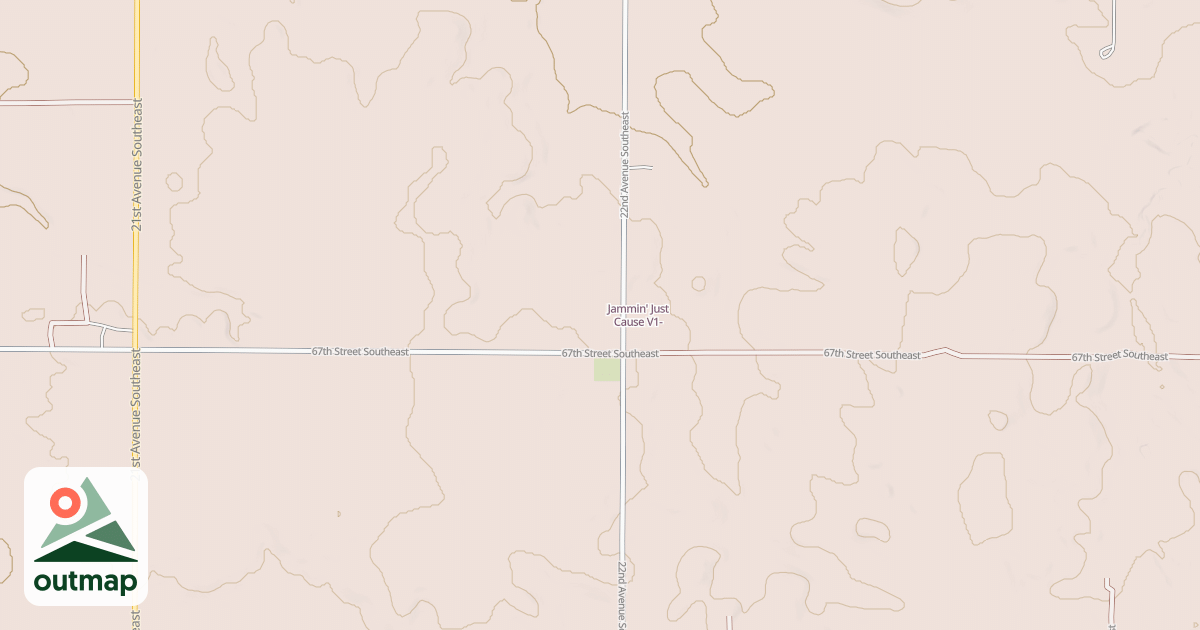 Map of Jammin' Just Cause in Emmons