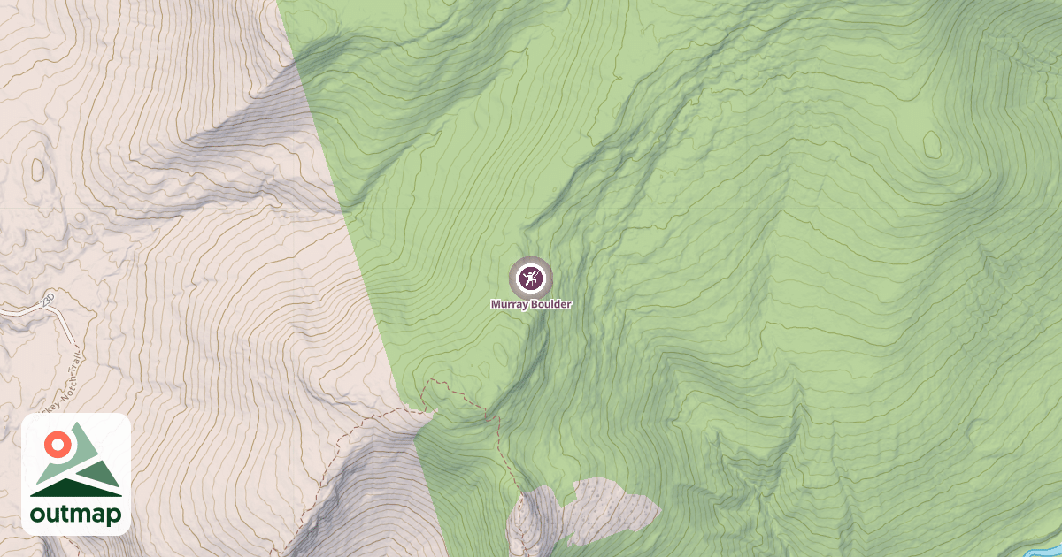 Map of Murray Boulder