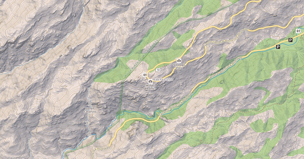Map preview of East Face