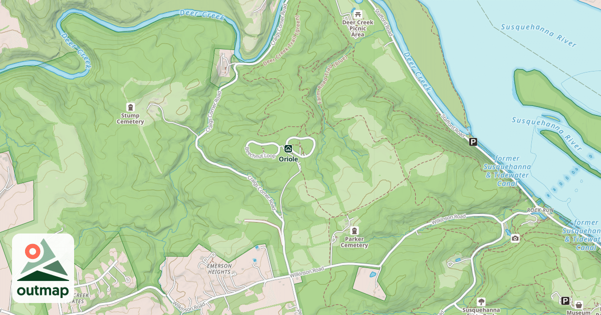 Map of Blue Jay