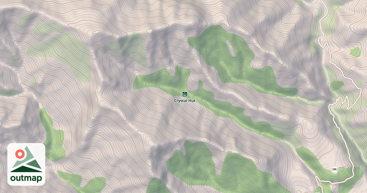 Map of Crystal Hut