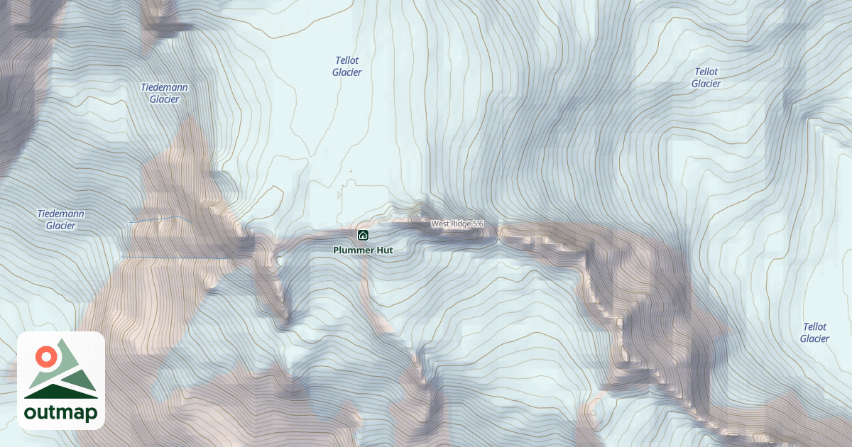 Map of West Ridge