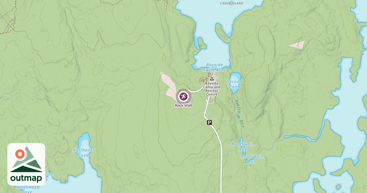 Map of Rock Wall