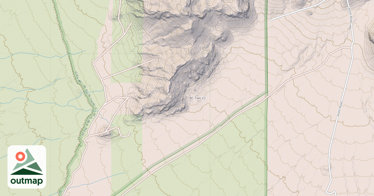 Map of BC Two