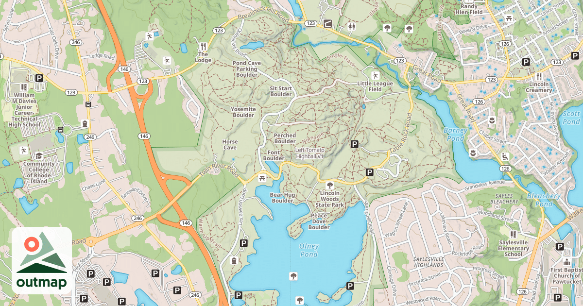 Map of Left Tomato Highball