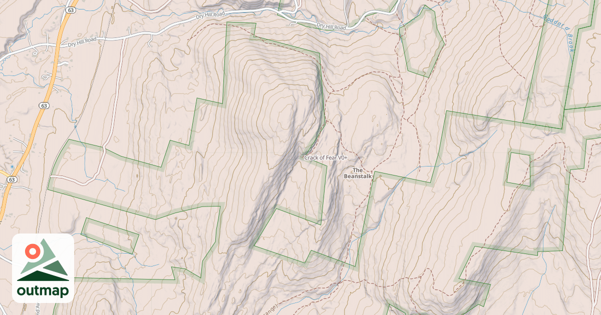 Map of Crack of Fear