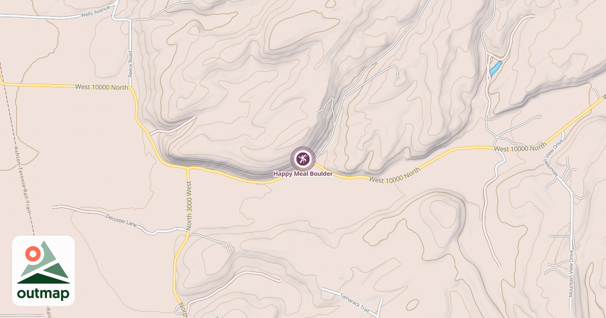 Map of Happy Meal Boulder