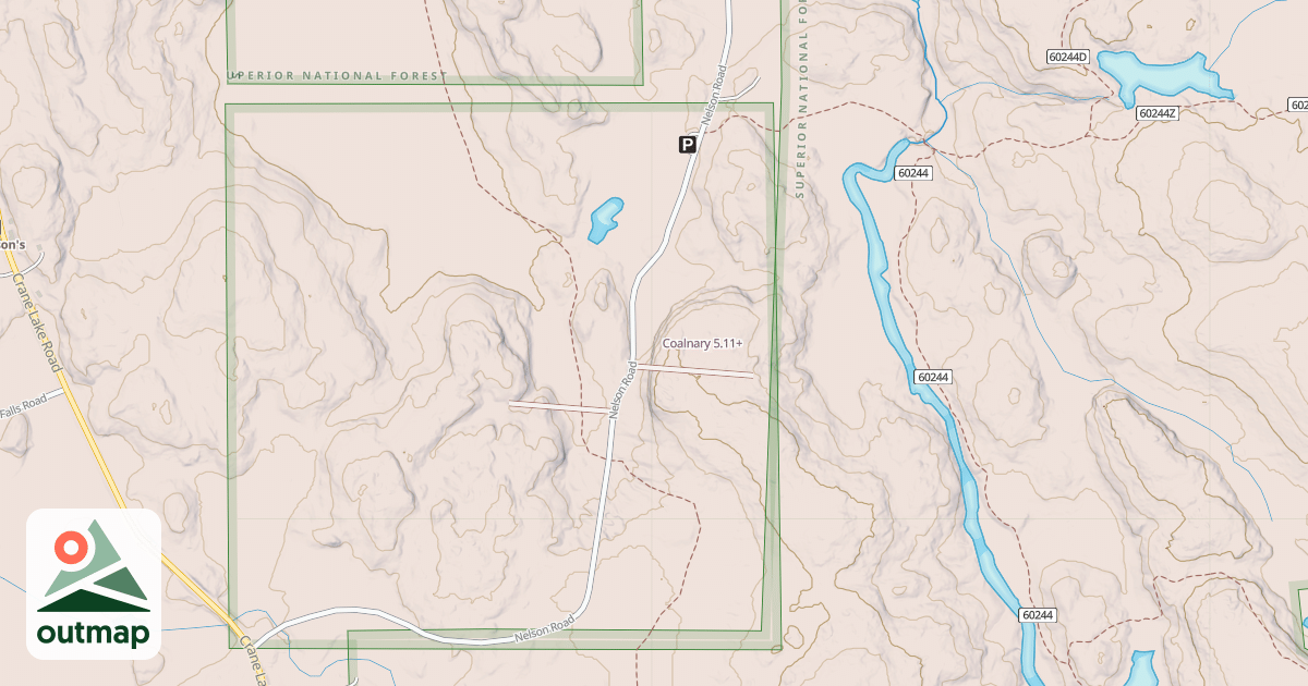 Map of Coalnary