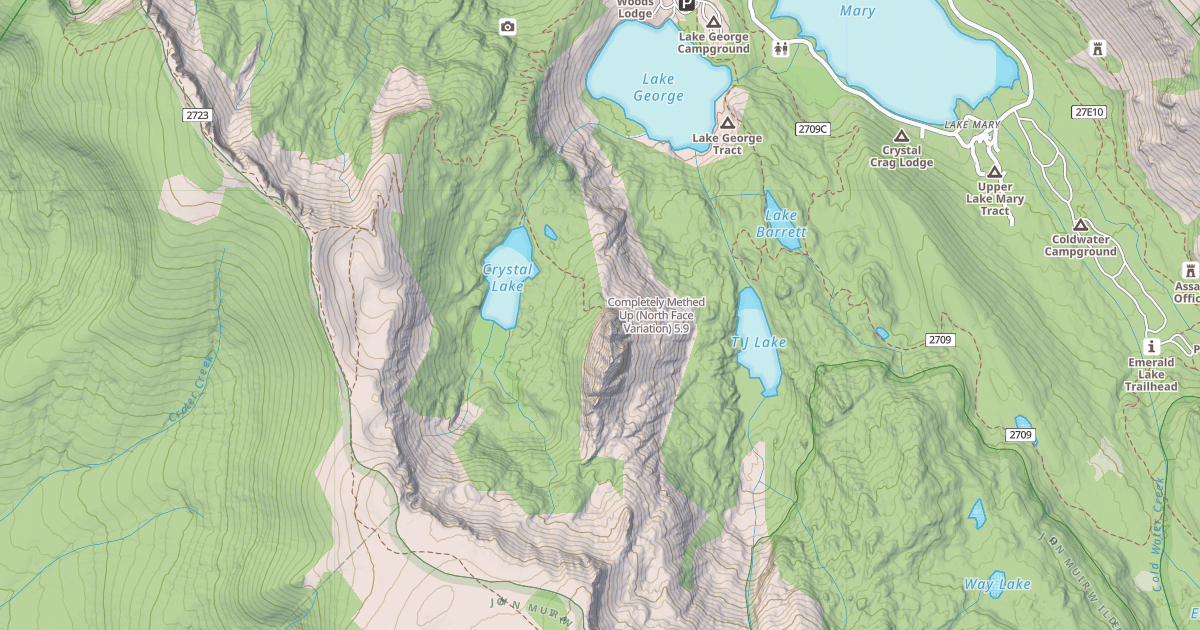 Map preview of Completely Methed Up (North Face Variation)