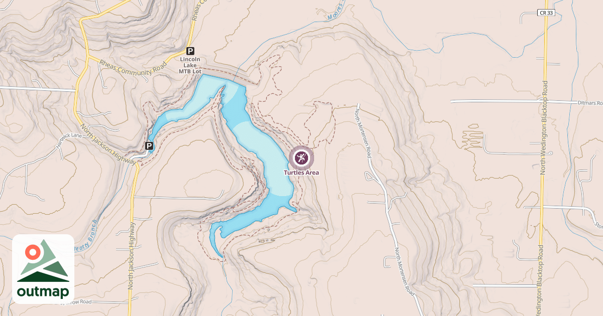 Map of Turtles Area