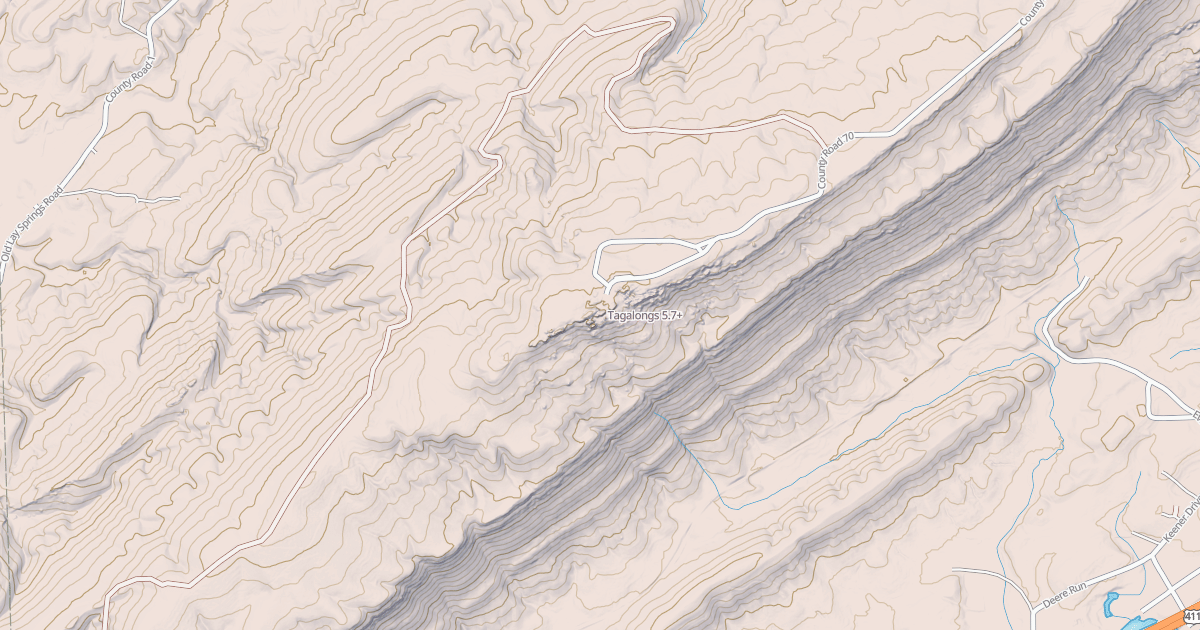 Map preview of Tagalongs
