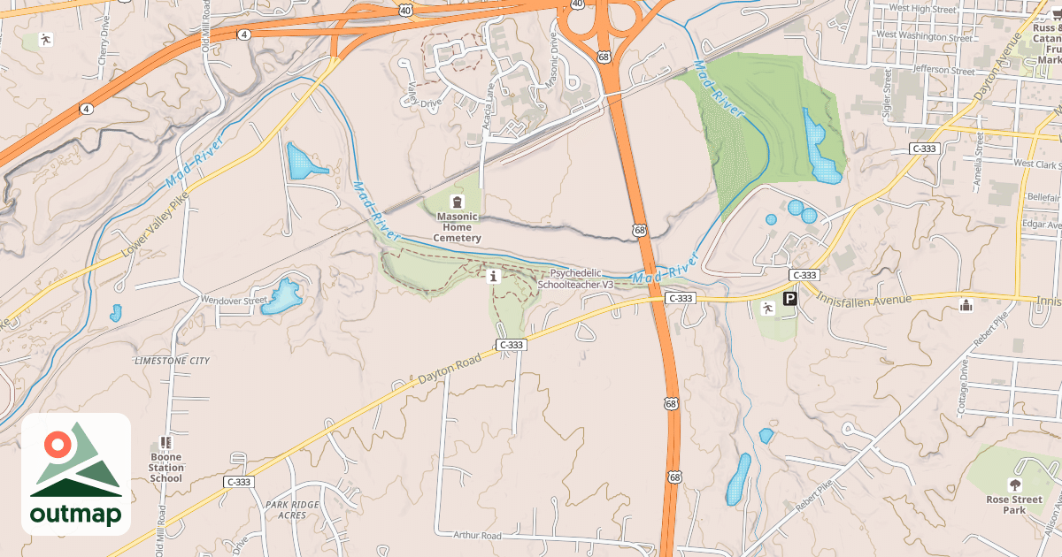 Map of Psychedelic Schoolteacher