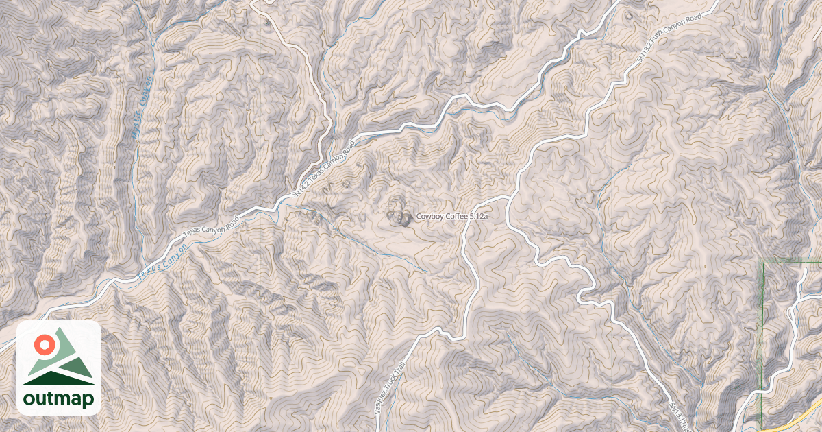 Map of Cowboy Coffee