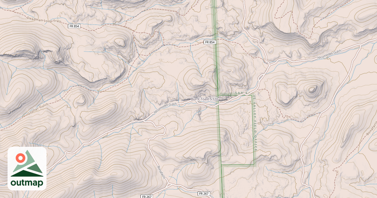 Map of Burnt Toast