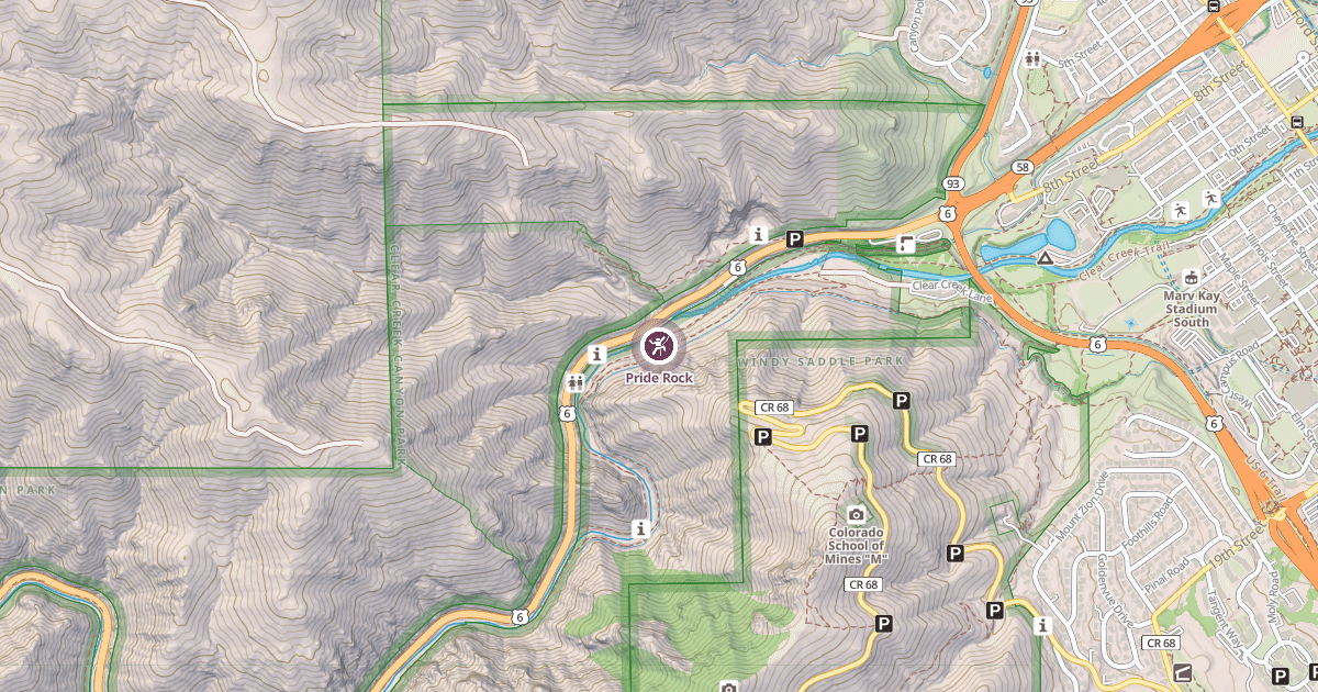 Map preview of Pride Rock