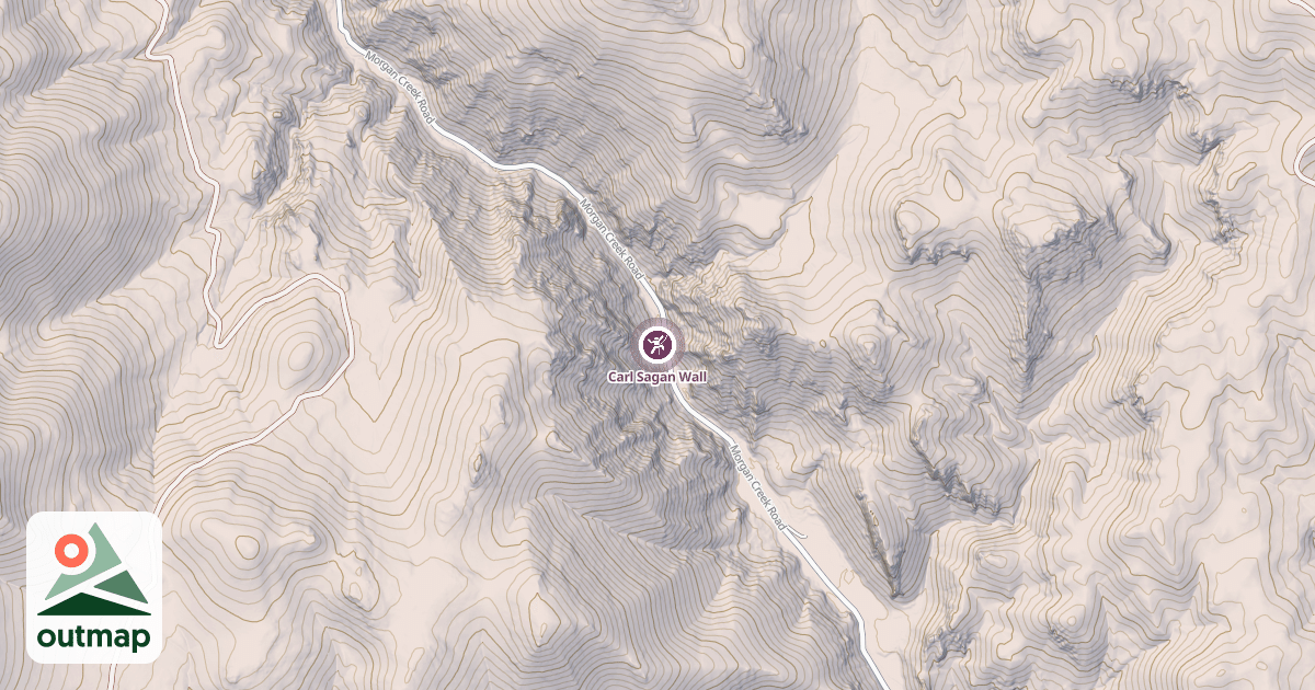 Map of Carl Sagan Wall