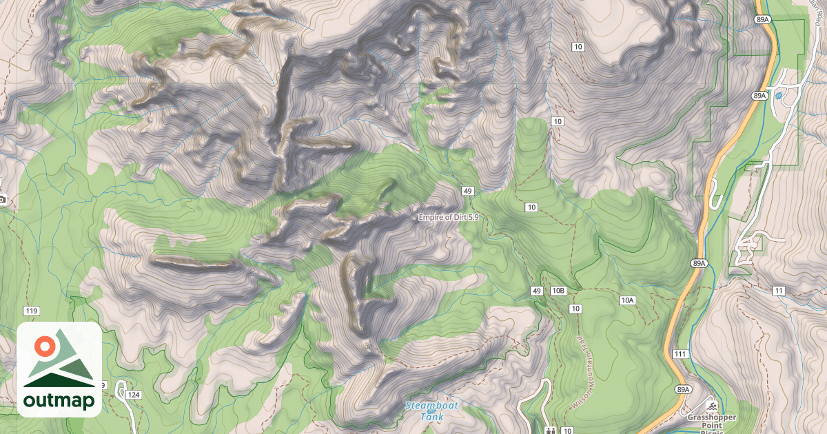 Map of Empire of Dirt