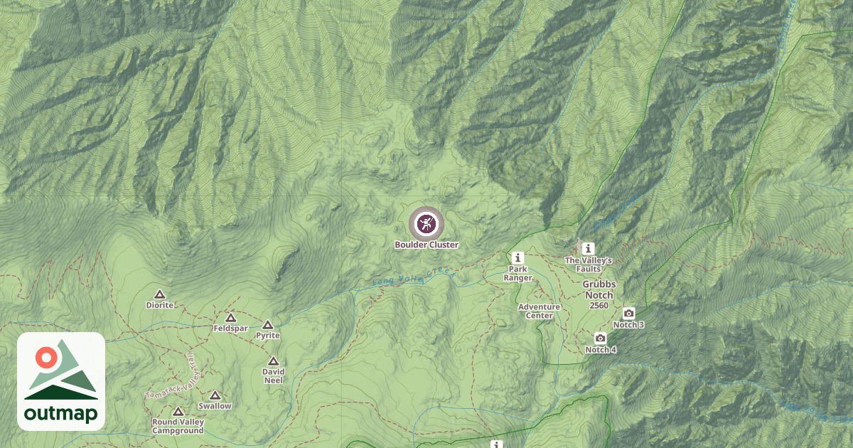 Map of Boulder Cluster