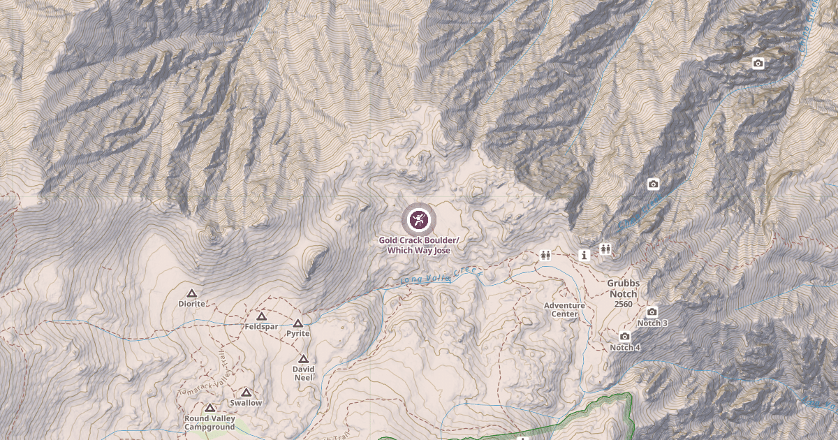 Map preview of Gold Crack Boulder/Which Way Jose
