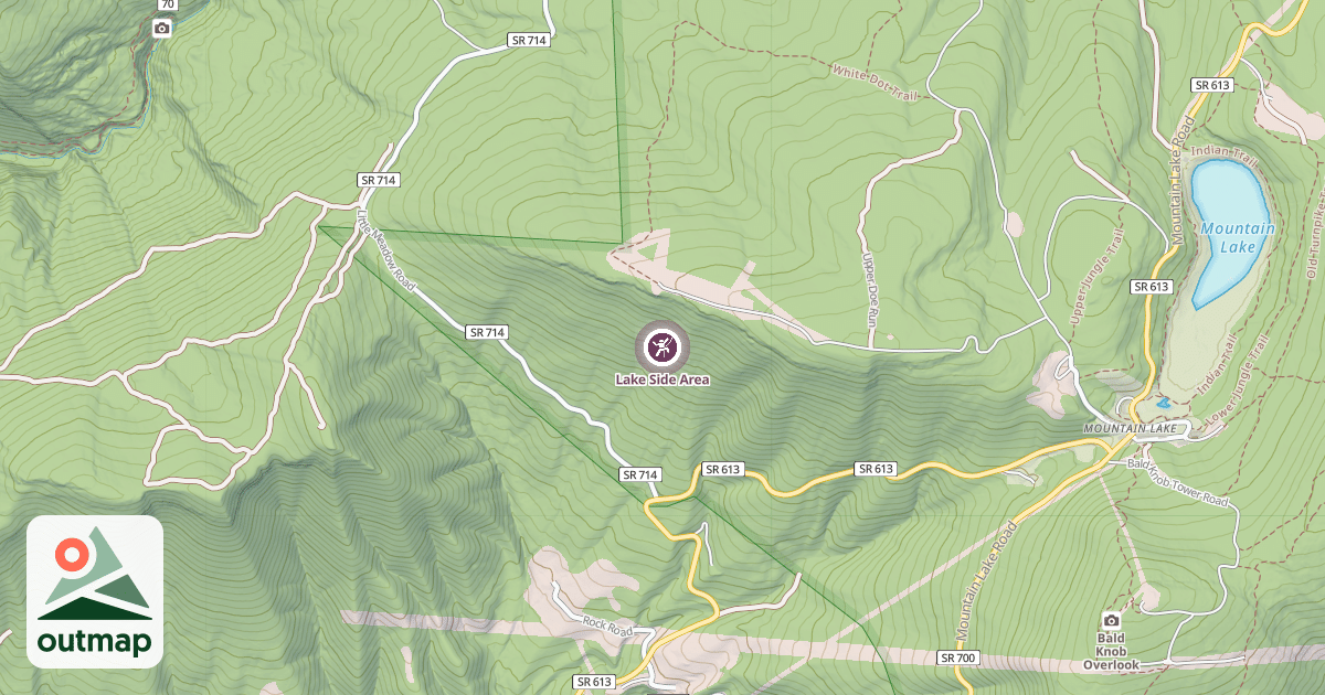 Map of Lake Side Area