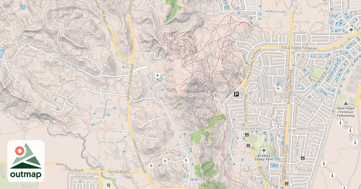 Map of Crispy Critters