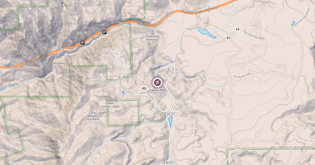 Map preview of Yakov Wall