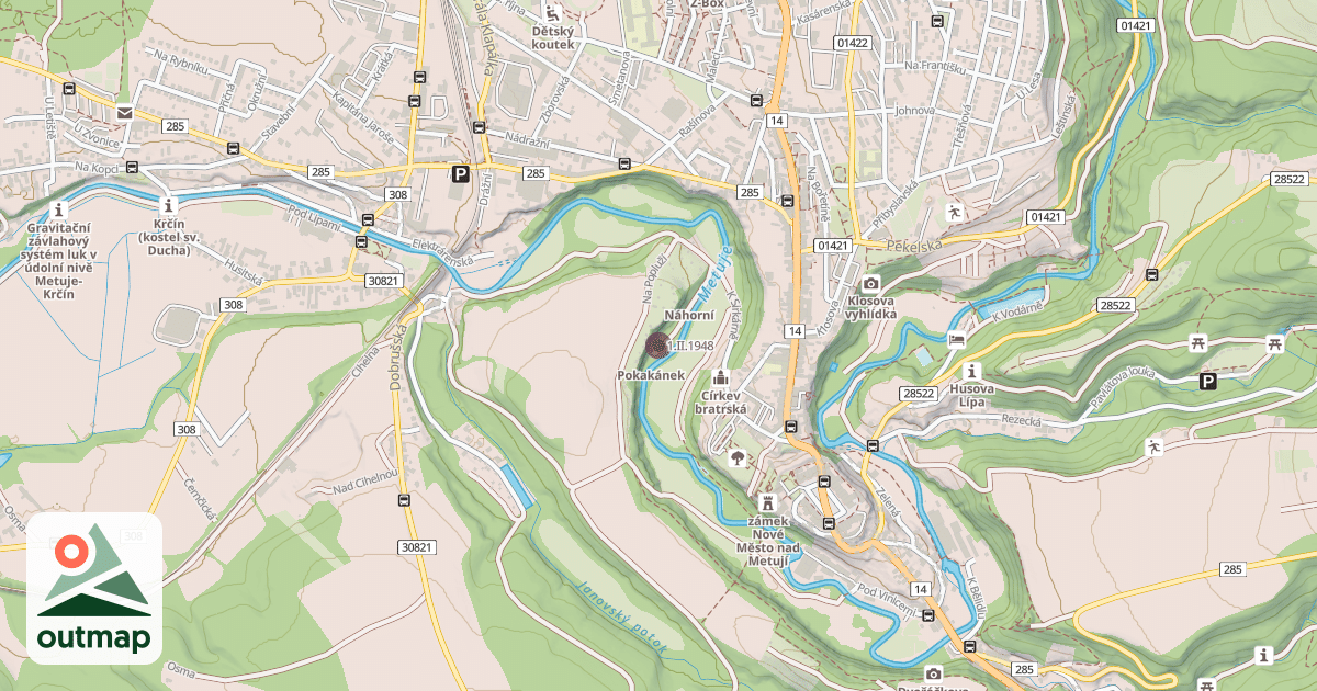 Map of 1.II.1948