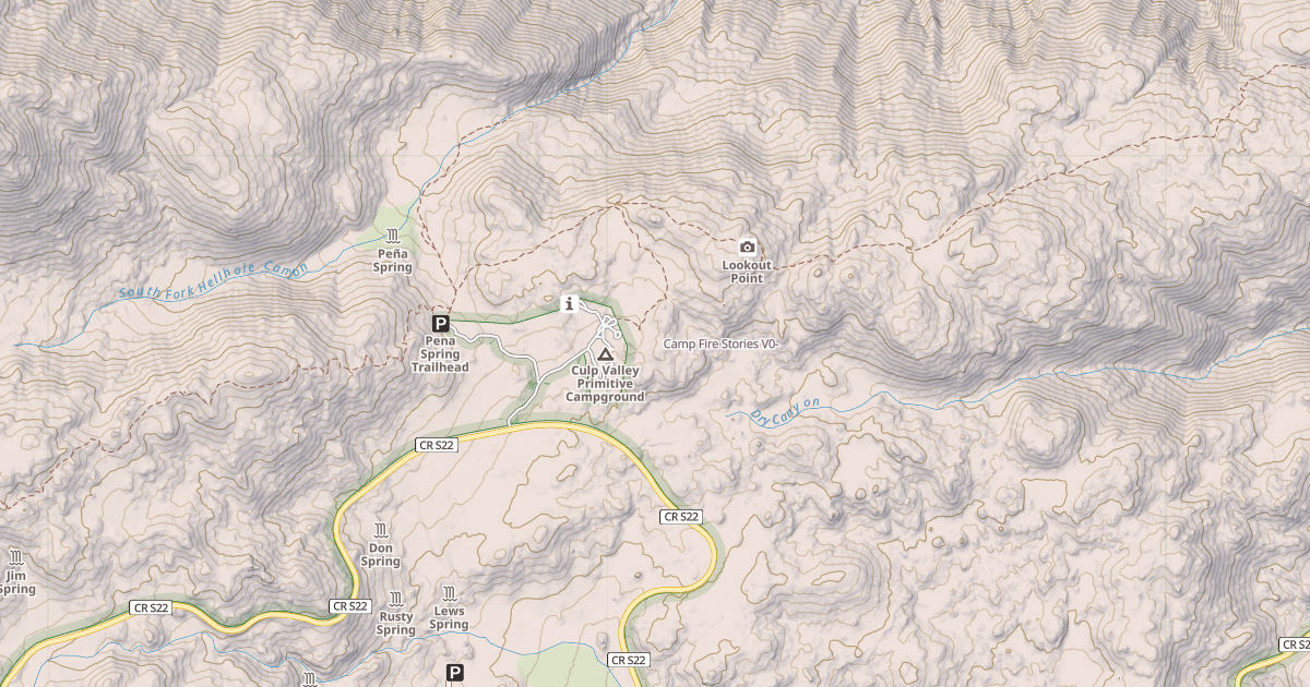Map preview of Camp Fire Stories