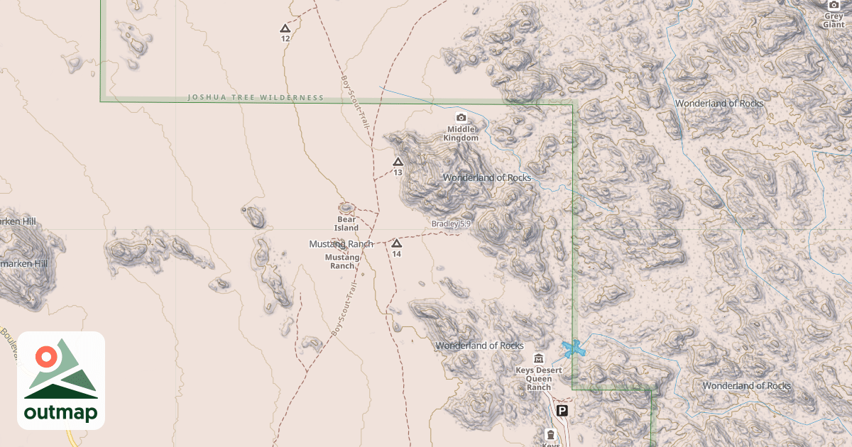 Map of Bradley