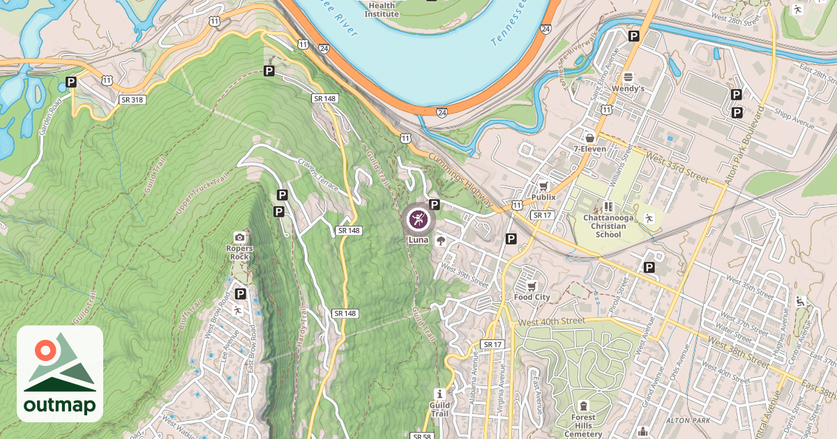 Map of Luna