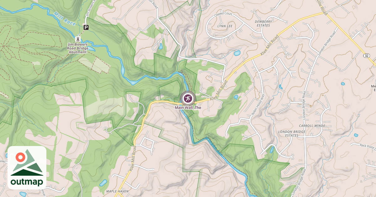 Map of Main Wall, The