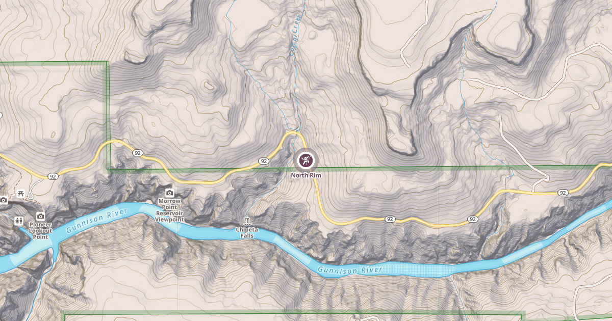 Map preview of North Rim