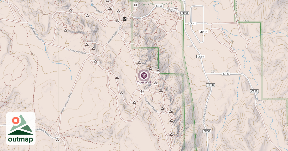 Map of Tiger Wall