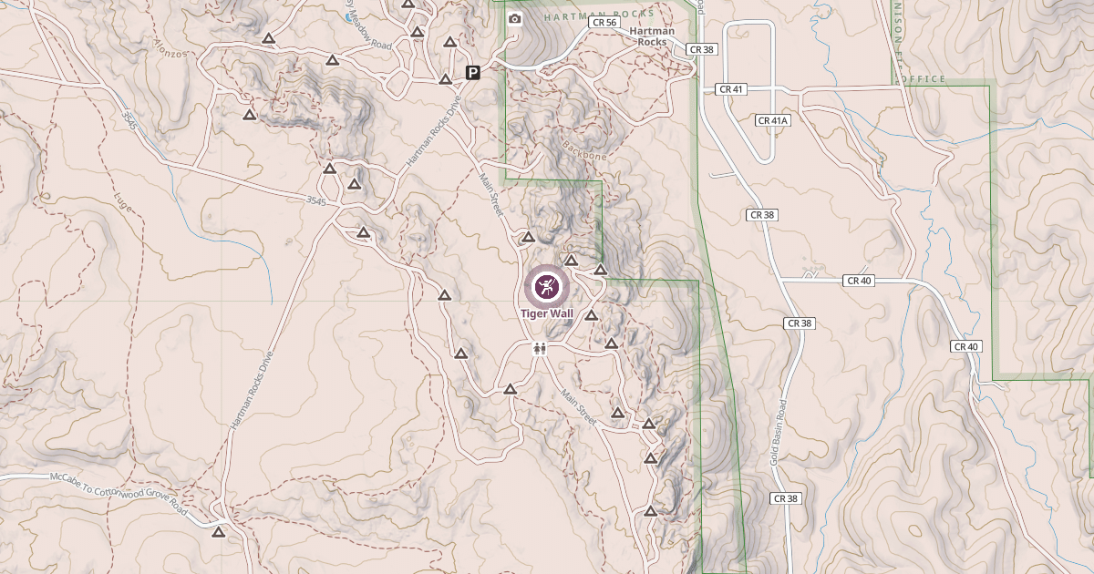 Map preview of Tiger Wall