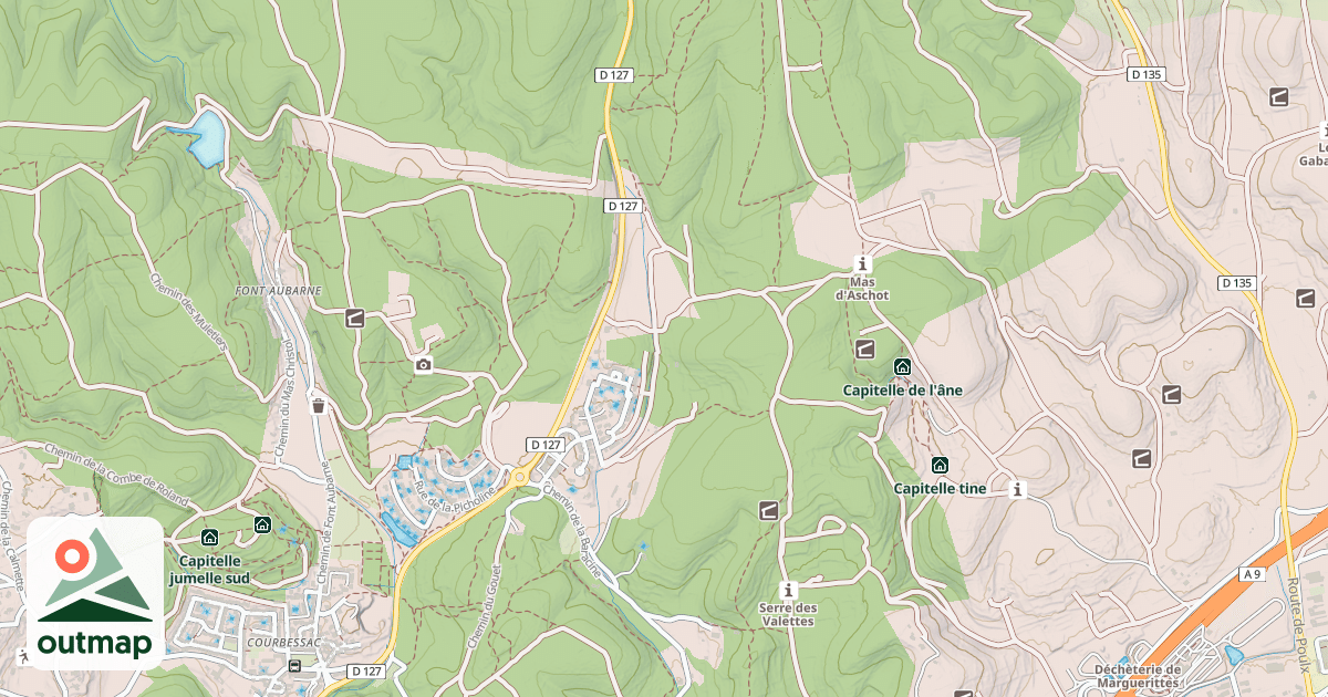 Map of Fonteron 3