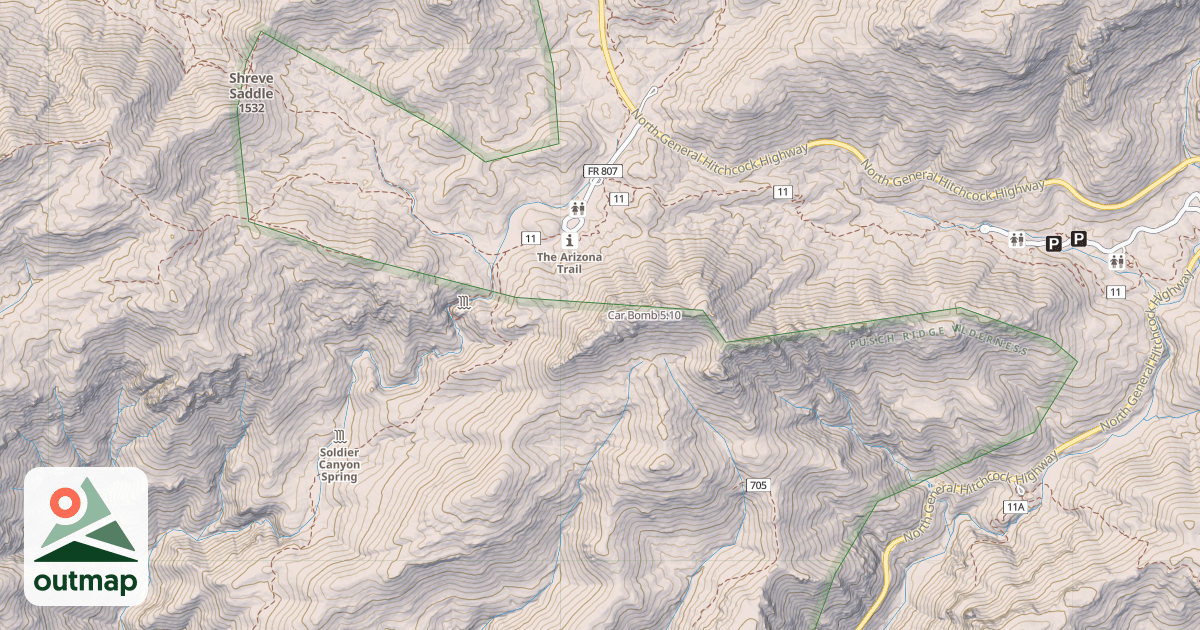 Map of Car Bomb