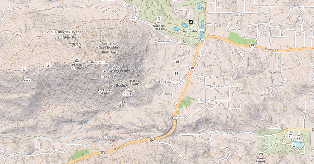 Map preview of East Flake