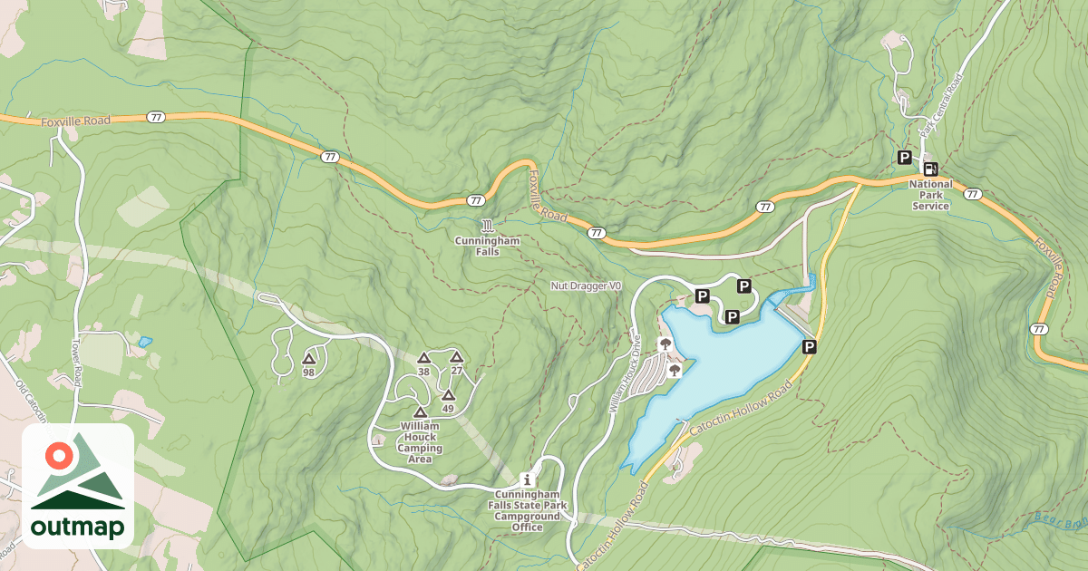 Map of Nut Dragger